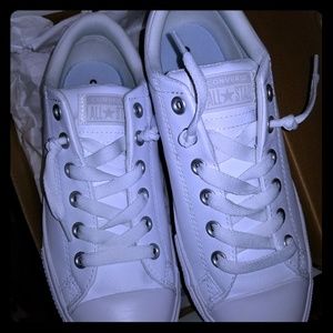 All-White Converses